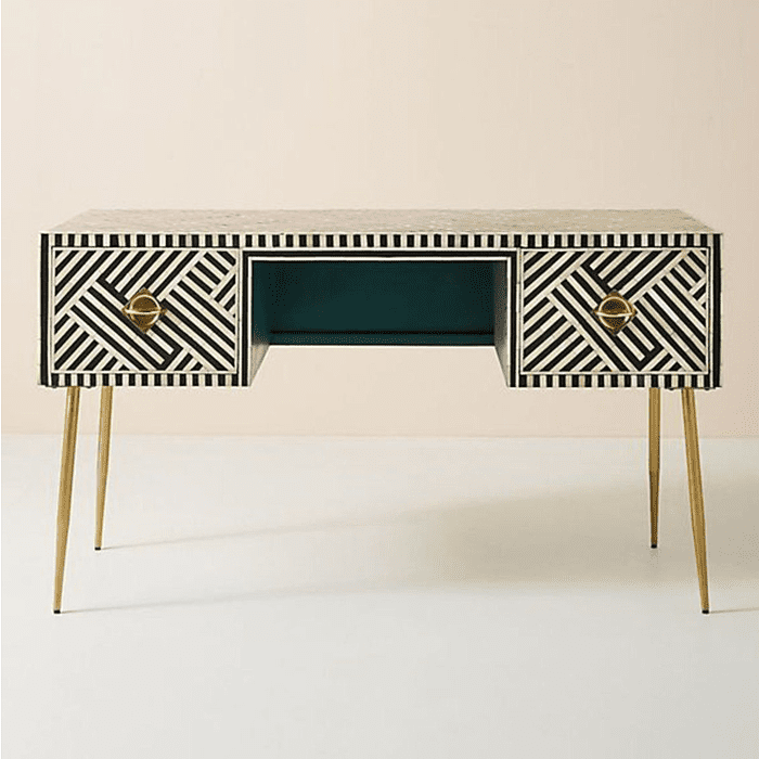 Bone Inlay Optical Desk